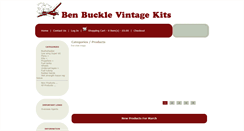 Desktop Screenshot of benbucklevintage.com